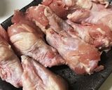 炭酸水de手羽元の甘辛煮作り方2写真