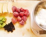 フルーツいろいろスムージー( ˆ ˆ )作り方1写真