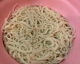 さっぱりキュウリ★夏のそうめんチャンプル作り方1写真