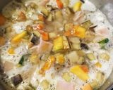 野菜たっぷり☆簡単ミルクスープ作り方2写真