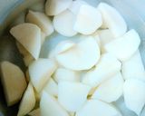 鶏とごぼうの芋餅汁作り方2写真