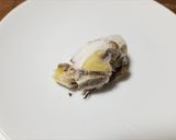 霜降りシメジ、わかめ、茗荷のお吸い物＾＾作り方3写真