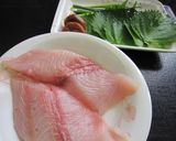 ふんわり白身魚の梅薬味蒸しで高齢者も笑顔作り方1写真