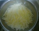 シャキシャキポテトとニラの玉子とじ♥簡単作り方2写真