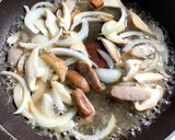 もち麦ごはんで☆きのこリゾット作り方3写真