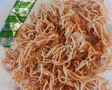 昆布茶と茹でそばで！おつまみ☆揚げ蕎麦作り方4写真