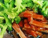 焼豚タレ和え作り方1写真