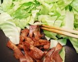 焼豚キャベツのふんわり卵炒め作り方5写真