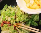 焼豚キャベツのふんわり卵炒め作り方7写真