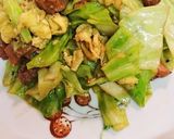 焼豚キャベツのふんわり卵炒め作り方8写真