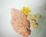 ダイナミックな一品！かぼちゃの宝蒸し作り方3写真
