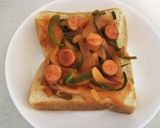 食パンでピザトースト*作り方11写真
