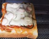 食パンでピザトースト*作り方13写真