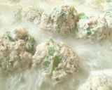 軟骨入りっぽい!?ヘルシー鶏団子鍋作り方4写真