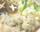 軟骨入りっぽい!?ヘルシー鶏団子鍋作り方5写真