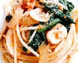 海老のクリームパスタ作り方11写真