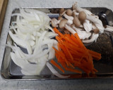かじきまぐろの野菜たっぷり生姜焼き作り方2写真