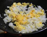 目玉焼きのチャーハン作り方4写真