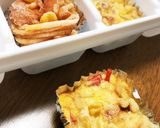 【冷凍可】カニカマコーンのキッシュ風作り方5写真