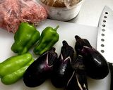 スタミナ回復☆なすのよごし(肉味噌炒め)作り方1写真