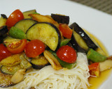 夏野菜で☆揚げ出し風ごちそうめん作り方8写真