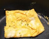 丸いフライパンで♫四角の卵焼き作り方2写真