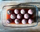 レンジで簡単!肉団子の甘酢あん作り方3写真