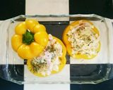 お弁当に　パプリカの仕切り（お皿）作り方5写真