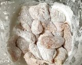 ささ身とキュウリの梅ドレ和え作り方1写真