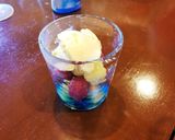 簡単カラフル☆ブルーハワイフロート作り方4写真