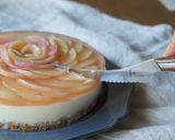 桃とヨーグルトのムースケーキ作り方14写真