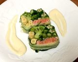 簡単 綺麗なサーモンと夏野菜のテリーヌ作り方15写真