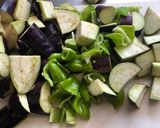 簡単、甘辛味噌の夏野菜焼き。作り方1写真