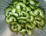ビールに最高♪ゴーヤの冷や奴作り方1写真
