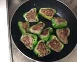 夏はやっぱり！ピーマンの肉詰め作り方6写真
