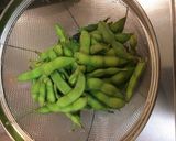 枝豆のガーリックバター醤油炒め作り方1写真