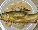 鮎ご飯作り方5写真