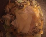 ごはんが進む★豚肉ときのこの卵とじ作り方3写真