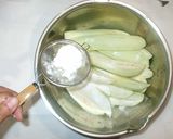 新・茄で茄子のラー油ソースかけ♪簡単作り方4写真