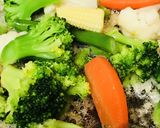 シンプル●解凍野菜のオイスターソース炒め作り方2写真