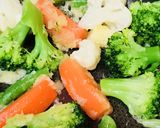 シンプル●解凍野菜のオイスターソース炒め作り方3写真