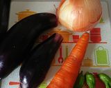 簡単トマト味のキーマカレー作り方1写真