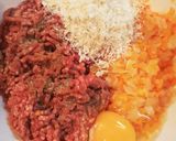 野菜たっぷり照り焼きハンバーグ★作り方2写真