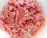 節約✤豚ひき肉とたっぷりもやし寄せ揚げ✤作り方3写真