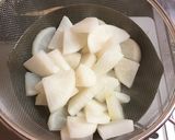 大根と豚肉の旨煮作り方1写真