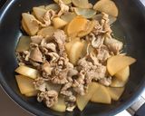 大根と豚肉の旨煮作り方3写真