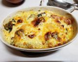 ウインナーとホウレン草のマヨチーズ焼き♪作り方6写真