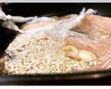 一度に2品鶏ハムもち麦雑炊簡単ダイエット作り方2写真
