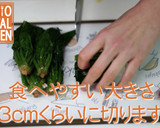 ほうれん草のしらす和え-歯ぐきストロング作り方7写真