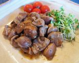 砂肝(砂ずり)のかき醤油ドレッシング炒め作り方5写真